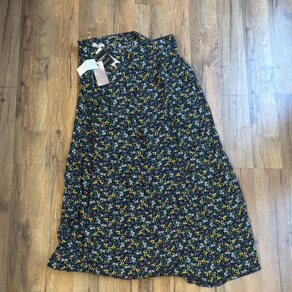 Philosophy Multicolor Floral A-Line Skirt